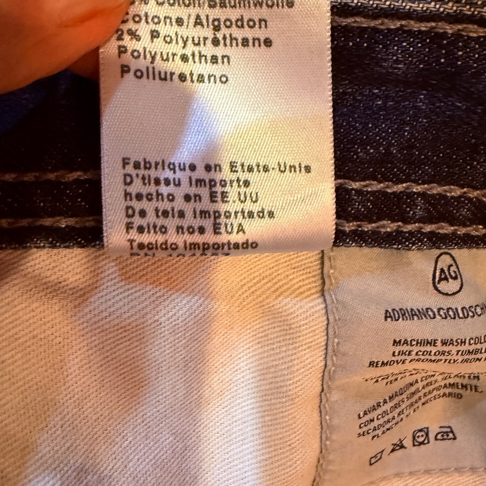 AG Adriano Goldschmied Men’s The Tellis Modern Slim Jeans sz 32 - Picture 12 of 16